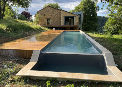 PISCINE veyret bâtiment